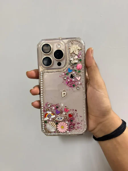 Handmade Customized Letter Phone Case | Personalized Name Cover | Boho-Style Gift for Her